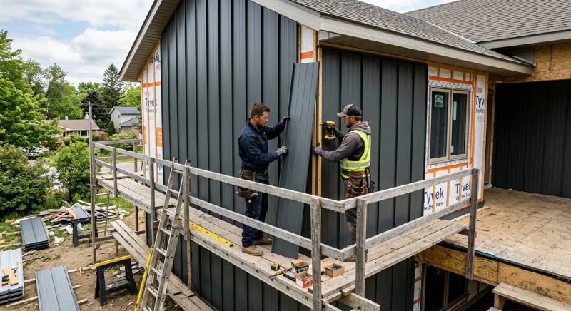 Aluminium Siding Installation in Williamsburg, OH