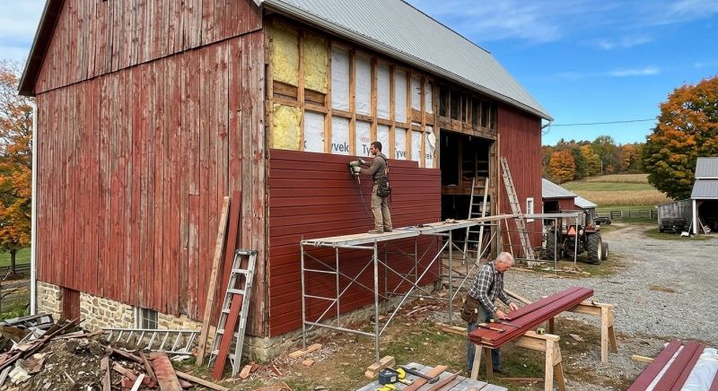 Barn Siding Replacement in West Chester, OH