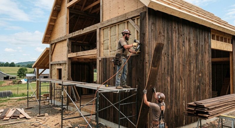 Batten Siding Installation in Amelia, OH