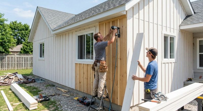 Batten Siding Installation in Amelia, OH