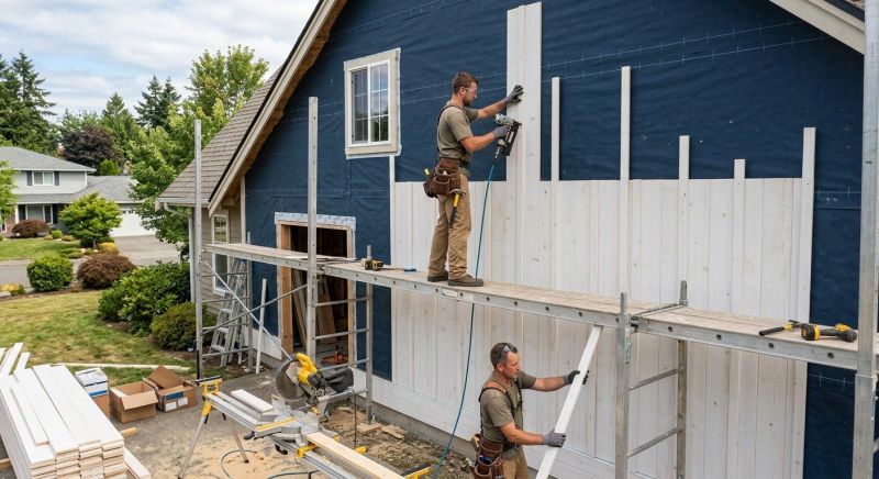 Batten Siding Installation in West Chester, OH
