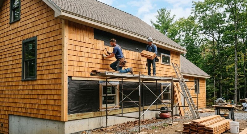 Cedar Siding Installation in Butler County, OH