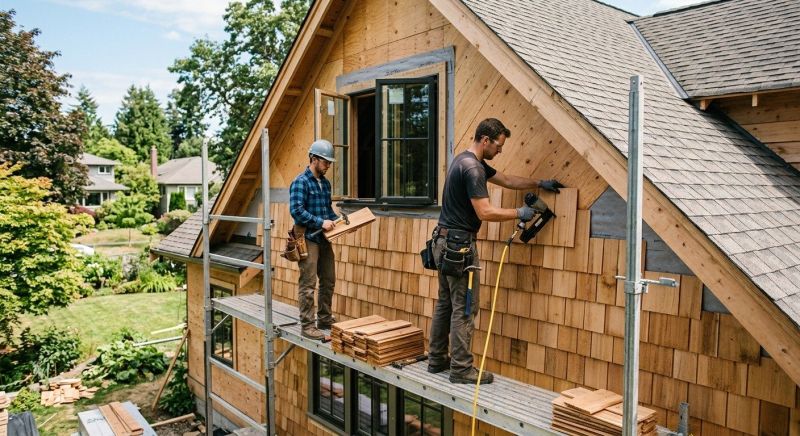 Cedar Siding Installation in Maineville, OH