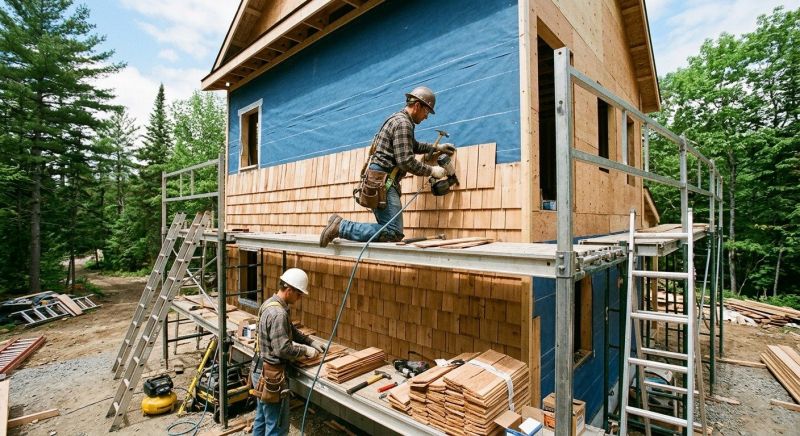 Cedar Siding Installation in Mason, OH