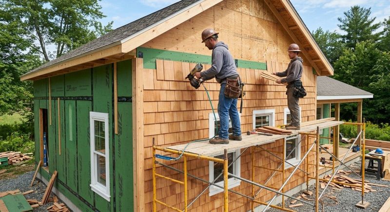 Cedar Siding Installation in Waynesville, OH