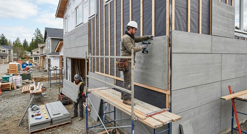 Cement Siding Installation in Butler County, OH