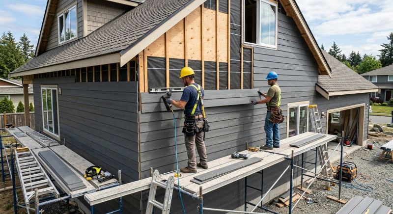 Cement Siding Installation in Mason, OH