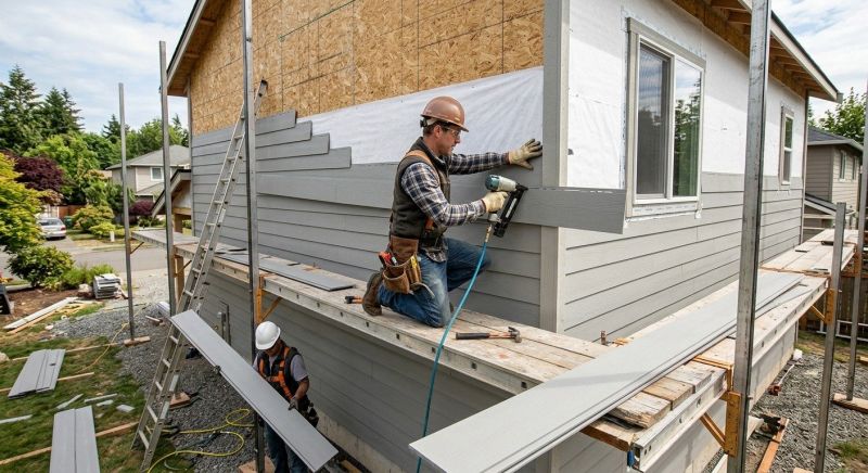 Cement Siding Installation in Mason, OH