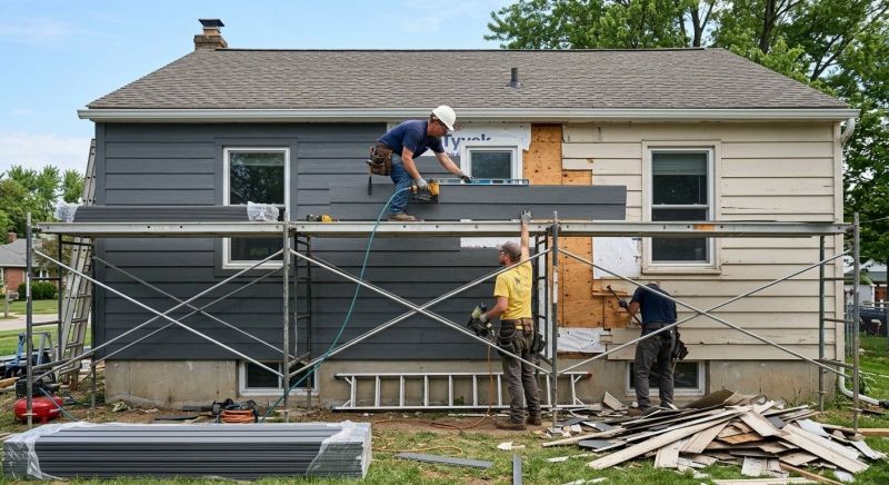 Cement Siding Installation in Newport, KY
