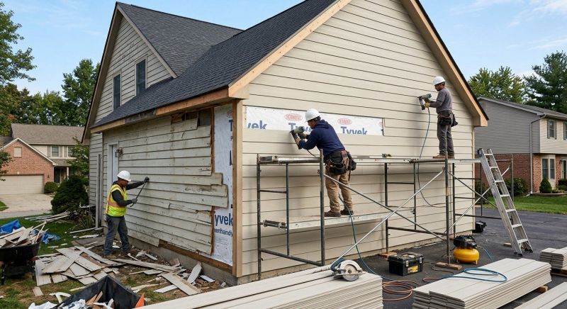Cement Siding Replacement in Miamitown, OH