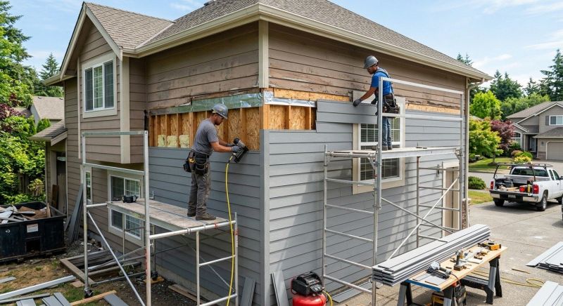 Cement Siding Replacement in Trenton, OH