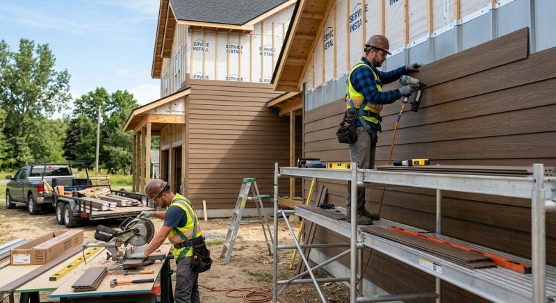 Composite Siding Installation in Franklin, OH