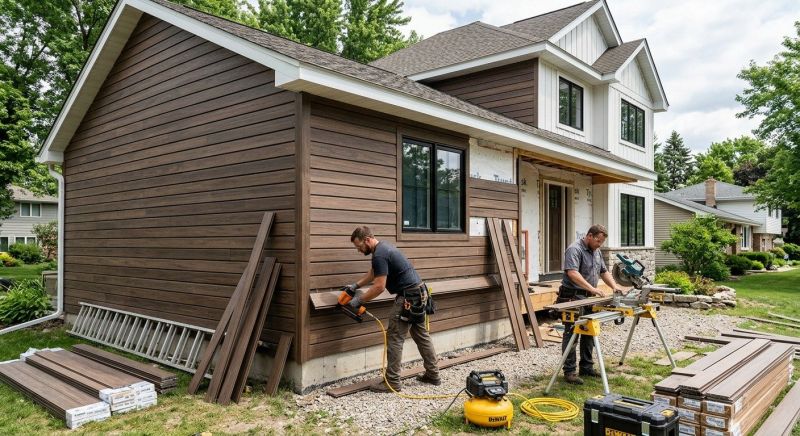 Composite Siding Installation in Warren County, OH