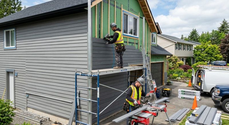 Composite Siding Installation in West Chester, OH