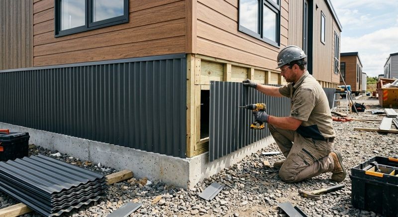 Corrugated Siding Installation in Maineville, OH