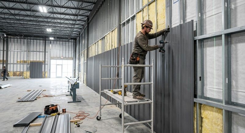 Corrugated Siding Installation in Maineville, OH