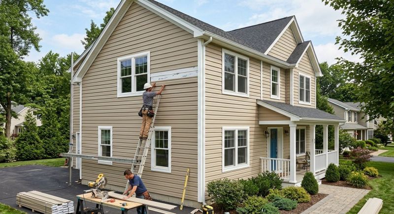 Dutch Lap Siding Installation in Maineville, OH