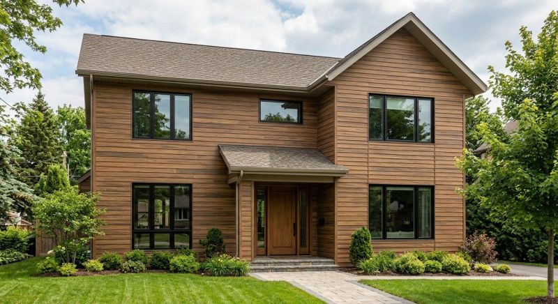 Faux Wood Siding Installation in Clermont County, OH