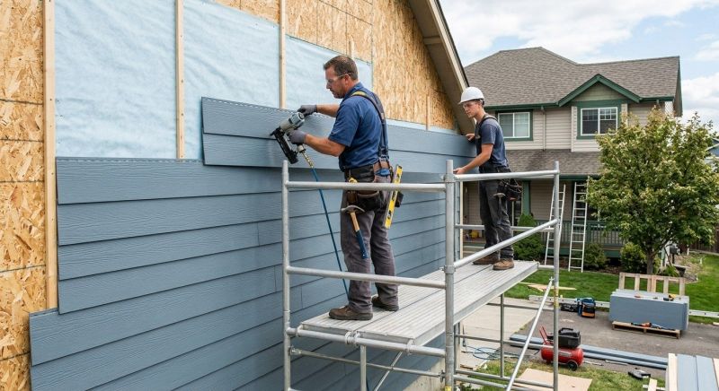 Fiber Siding Installation in Clarksville, OH