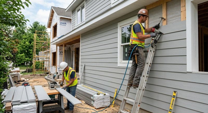 Fiber Siding Installation in Miamisburg, OH