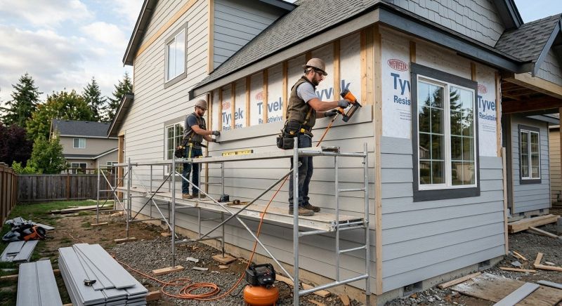 Fiber Siding Installation in Newport, KY
