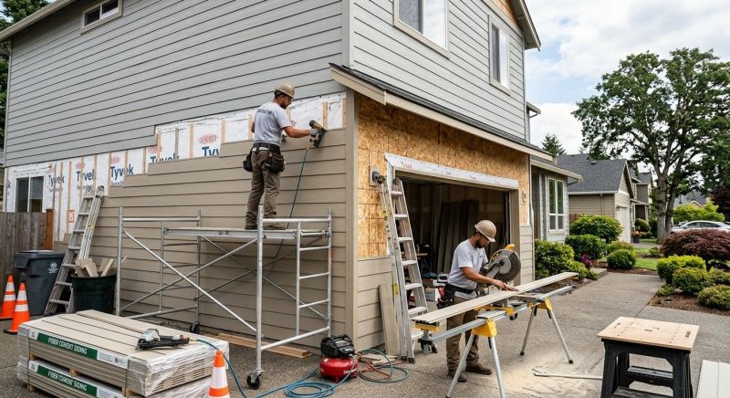 Fiber Siding Installation in Newport, KY