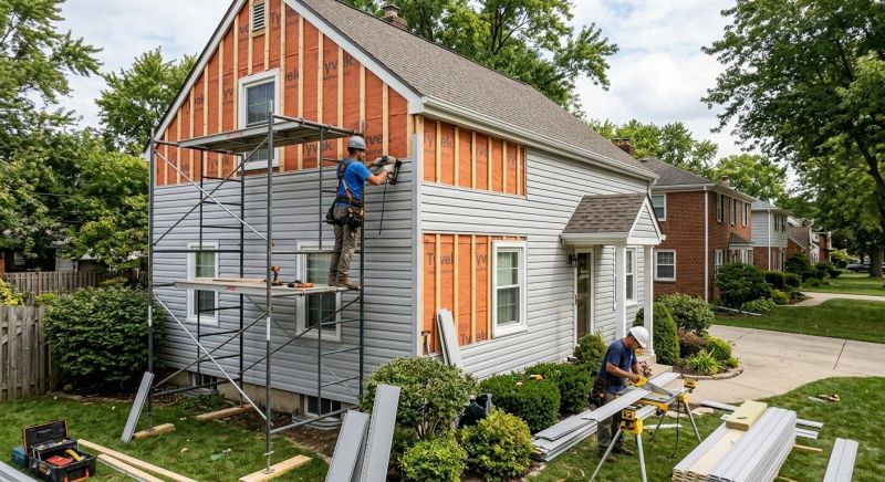 Garage Siding Installation in Maineville, OH
