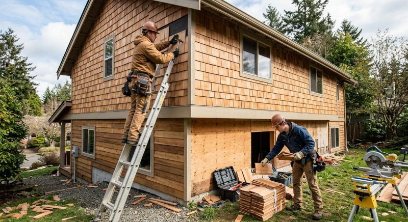 Hardwood Siding Installation in Bellbrook, OH