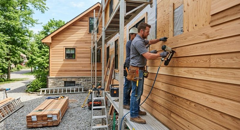 Hardwood Siding Installation in Blanchester, OH