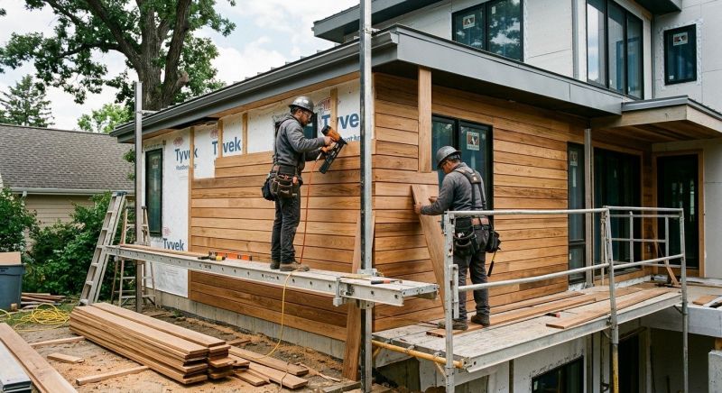 Hardwood Siding Installation in West Elkton, OH