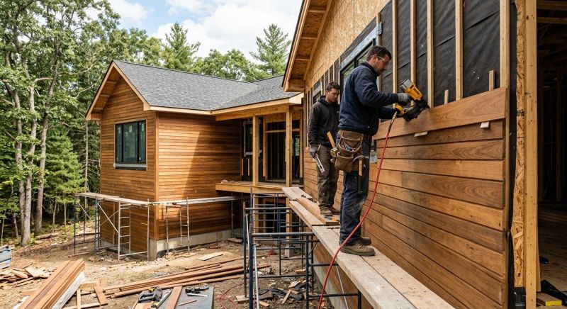 Hardwood Siding Installation in Wilmington, OH