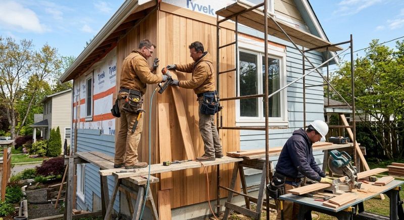 Hardwood Siding Installation in Wilmington, OH