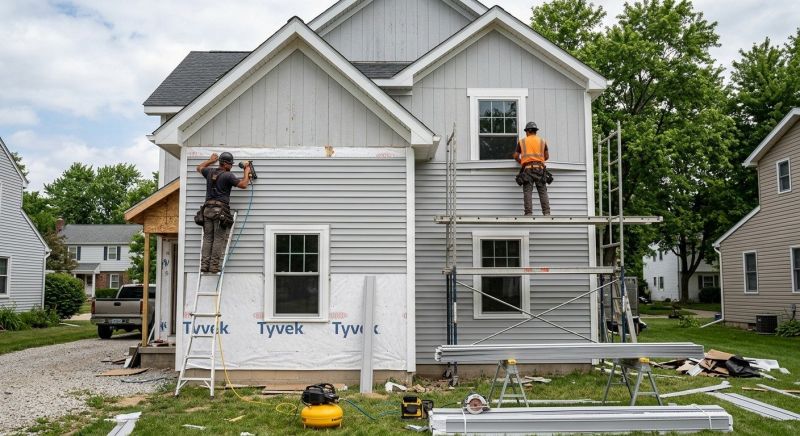 Insulated Siding Installation in Franklin, OH