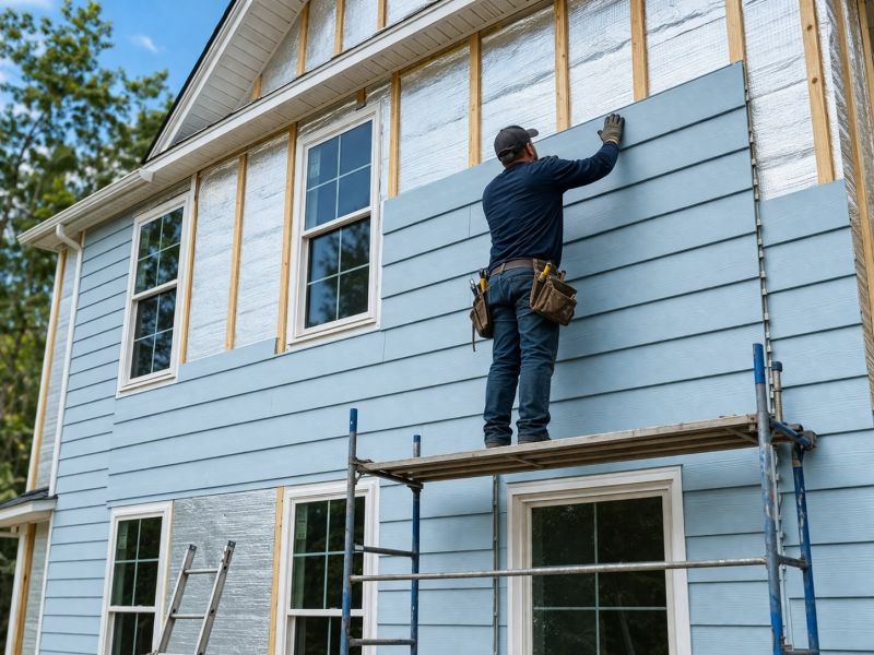 Insulated Siding Installation in Milford, OH