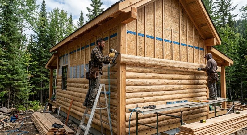 Log Siding Installation in Batavia, OH