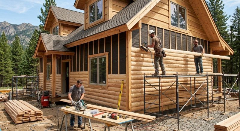 Log Siding Installation in Clermont County, OH