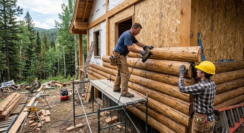 Log Siding Installation in Loveland, OH