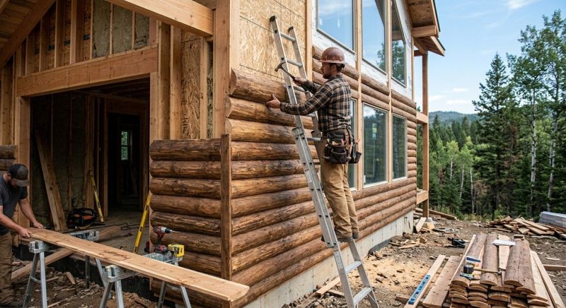 Log Siding Replacement in Maineville, OH