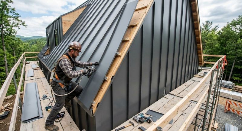 Metal Siding Installation in Amelia, OH
