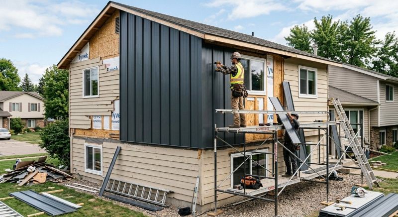 Metal Siding Installation in Maineville, OH