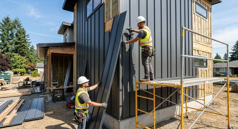 Metal Siding Installation in Middletown, OH