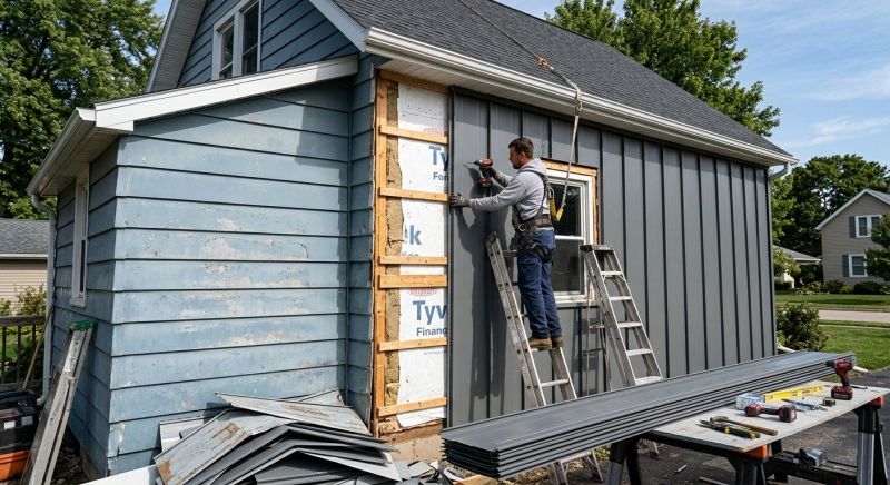 Metal Siding Replacement in Blanchester, OH