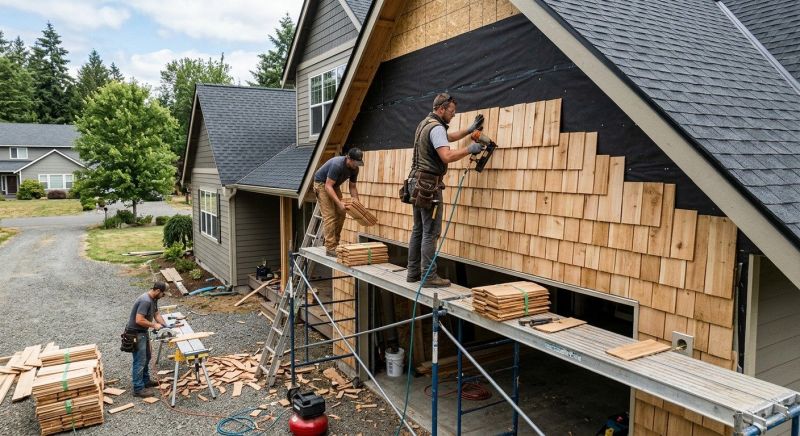 Shake Siding Installation in Goshen, OH