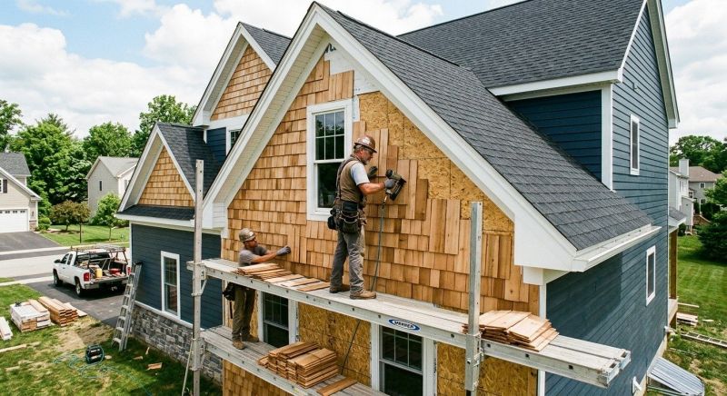 Shake Siding Installation in Maineville, OH