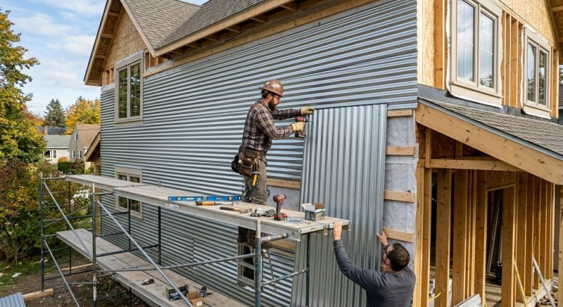 Sheet Metal Siding Replacement in Maineville, OH