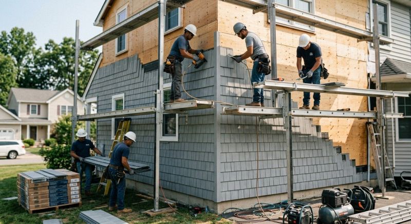 Shingle Siding Installation in Maineville, OH