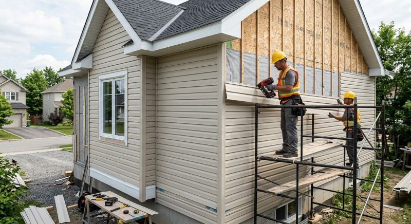 Synthetic Siding Installation in Maineville, OH