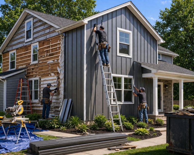 Vinyl Siding Installation in Williamsburg, OH