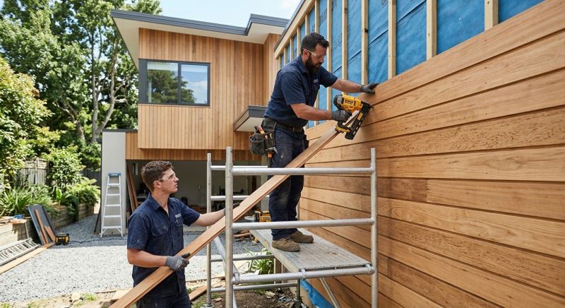 Wood Cladding Installation in Newport, KY