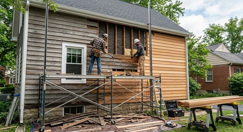 Wood Siding Installation in Lebanon, OH